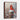 Crimson Cardinal in Winter's Embrace Framed Canvas (Walnut) / 8 x 10