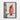 Crimson Cardinal on Winter Branch Framed Canvas (Black) / 30 x 40