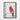 Red Cardinal on Birch Branch Framed Canvas (Black) / 18 x 24
