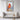Vivid Winter Cardinal Perched Framed Canvas (Black) / 20 x 30