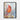 Vivid Winter Cardinal Perched Framed Canvas (Black) / 18 x 24
