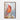 Vivid Winter Cardinal Perched Framed Canvas (Walnut) / 20 x 30
