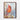 Vivid Winter Cardinal Perched Framed Canvas (Walnut) / 18 x 24