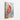 Vivid Winter Cardinal Perched Canvas Wrap / 32 x 48