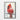 Vivid Cardinal on Snowy Branch Framed Canvas (Black) / 20 x 30