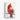 Vivid Cardinal on Snowy Branch Canvas Wrap / 32 x 48