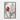 Crimson Cardinal Amidst Winter Branches Framed Canvas (Black) / 20 x 30