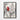 Crimson Cardinal Amidst Winter Branches Framed Canvas (Black) / 18 x 24