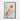 Winter Cardinal in Dreamy Blues Framed Canvas (Black) / 32 x 48