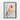 Winter Cardinal in Dreamy Blues Framed Canvas (Black) / 24 x 32