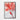 Crimson Cardinal in Winter Abstract Framed Canvas (Black) / 32 x 48