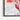 Crimson Cardinal in Winter Abstract Framed Canvas (Black) / 32 x 48