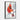 Colorful Winter Cardinal Perched Framed Canvas (Black) / 20 x 30