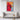 Vivid Crimson Cardinal Portrait Framed Canvas (Walnut) / 32 x 48