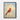 Autumn Cardinal on Birch Tree Branch Framed Canvas (Black) / 18 x 24