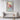Crimson Cardinal Amid Blossoming Branches Framed Canvas (Black) / 20 x 30