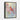 Crimson Cardinal Amid Blossoming Branches Framed Canvas (Black) / 30 x 40