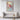 Crimson Cardinal Amid Blossoming Branches Framed Canvas (Walnut) / 32 x 48