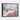 Winter Cardinal's Snowy Holiday Home Framed Canvas (Black) / 32 x 24
