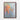 Fluttering Grace: Hummingbird in Bloom Framed Canvas (Walnut) / 30 x 40