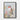 Whimsical Hummingbird in Spring Bloom Framed Canvas (Black) / 24 x 32