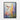 Vibrant Flight amongst Florals Framed Canvas (Black) / 18 x 24