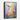 Vibrant Flight amongst Florals Framed Canvas (Black) / 16 x 20