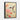Hummingbird Amidst Blossoming Poppies Framed Canvas (Black) / 30 x 40