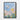 Vibrant Hummingbird Amidst Blossoms Framed Canvas (Black) / 30 x 40