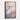 Fluttering Grace Among Floral Hues Framed Canvas (Walnut) / 32 x 48