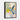 Modern Abstract Dance of Colors Framed Canvas (Black) / 24 x 32