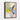 Modern Abstract Dance of Colors Framed Canvas (Walnut) / 24 x 32