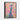 Enigmatic Peacock in Painted Whirls Framed Canvas (Black) / 18 x 24
