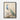 Majestic Peacock Amidst Blossoming Spring Framed Canvas (Black) / 18 x 24