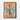 Colorful Whimsy Peacock Display Framed Canvas (Black) / 24 x 32