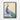 Majestic Peacock in Surrealist Hues Framed Canvas (Black) / 24 x 32