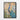 Majestic Blue Peacock Tapestry Framed Canvas (Black) / 18 x 24