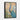 Majestic Blue Peacock Tapestry Framed Canvas (Black) / 30 x 40