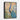 Majestic Blue Peacock Tapestry Framed Canvas (Black) / 11 x 14