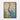Majestic Blue Peacock Tapestry Framed Canvas (Walnut) / 30 x 40