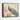 Majestic Peacock in Blossom Symphony' Framed Canvas (Black) / 10 x 8
