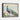 Majestic Peacock with Floral Accents Framed Canvas (Black) / 20 x 16