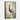 Majestic Peacock in Blossom's Embrace Framed Canvas (Black) / 32 x 48