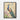 Majestic Peacock on Scripted Canvas Framed Canvas (Black) / 24 x 32