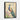 Majestic Peacock on Scripted Canvas Framed Canvas (Black) / 30 x 40