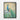 Majestic Peacock in Verdant Bliss Framed Canvas (Black) / 18 x 24