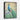 Majestic Peacock in Verdant Bliss Framed Canvas (Black) / 11 x 14