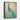 Majestic Peacock in Verdant Bliss Framed Canvas (Walnut) / 8 x 10