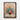 Majestic Peacock Grandeur Canvas Framed Canvas (Black) / 18 x 24