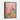 Autumn Majesty: Peacocks in Pink Framed Canvas (Black) / 24 x 32